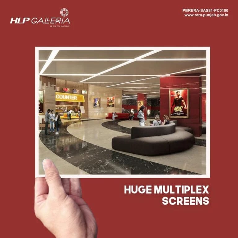 Mutiplex in HLP Galleria Mohali